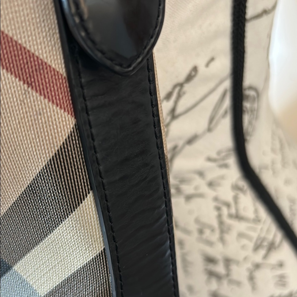 EUC Authentic Burberry Nova Check Hobo - Picture 6 of 16